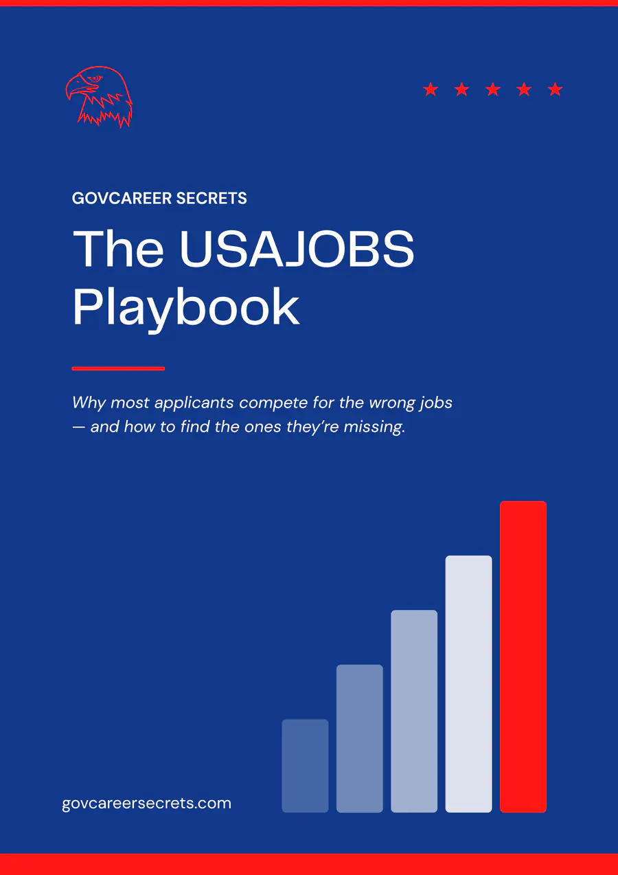 The USAJOBS Playbook cover